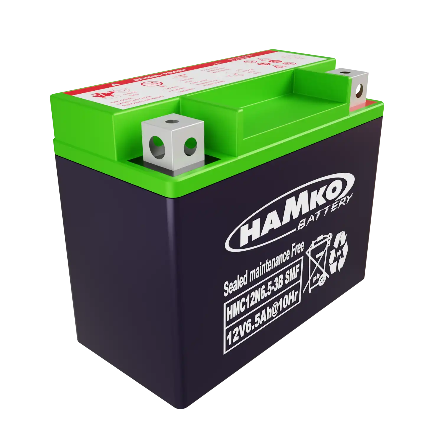 Hamko 12N6.5 3B-SMF Motorcycle Battery
